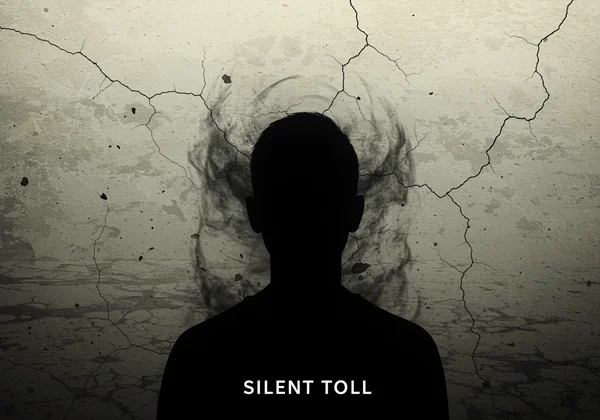 Person grappling with hidden anger, silent toll of untreated IED.